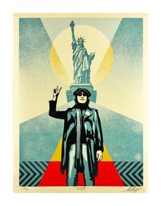 SHEPARD FAIREY 'Lennon Peace & Liberty' Screen Print Set - Signari Gallery 