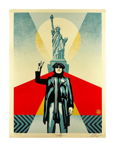 SHEPARD FAIREY 'Lennon Peace & Liberty' Screen Print Set - Signari Gallery 