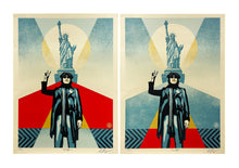 Load image into Gallery viewer, SHEPARD FAIREY &#39;Lennon Peace &amp; Liberty&#39; (2023) Screen Print Set - Signari Gallery 