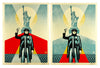 SHEPARD FAIREY 'Lennon Peace & Liberty' Screen Print Set - Signari Gallery 