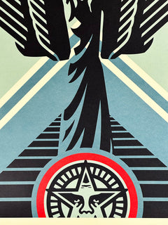 SHEPARD FAIREY 'Lotus Angel' (2023) Offset Lithograph | Signari