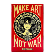 Load image into Gallery viewer, SHEPARD FAIREY x Be@rbrick &#39;Make Art Not War&#39; (2023) Designer Art Figure Set - Signari Gallery 