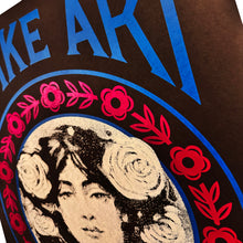 Load image into Gallery viewer, SHEPARD FAIREY x ALFREDO GONZALEZ &#39;Make Art Not War (Painting)&#39; (2025) Custom Framed Screen Print (black)