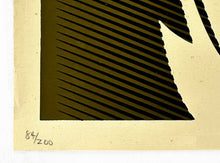 Load image into Gallery viewer, SHEPARD FAIREY &#39;Malcolm X&#39; (green) Rare Screen Print - Signari Gallery 