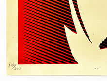 Load image into Gallery viewer, SHEPARD FAIREY &#39;Malcolm X&#39; (red) Rare Screen Print - Signari Gallery 