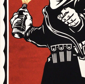 SHEPARD FAIREY 'Molotov Man' (2006) Screen Print - Signari Gallery 