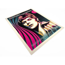 Load image into Gallery viewer, SHEPARD FAIREY x Mondo 'Moonage Daydream (David Bowie)' (2023) Movie Poster Screen Print - Signari Gallery 
