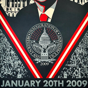 SHEPARD FAIREY 'Be the Change' (2009) Rare Limited Edition Offset Lithograph - Signari Gallery 