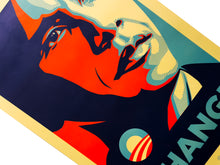 Load image into Gallery viewer, SHEPARD FAIREY &#39;Obama: Change&#39; (2008) Rare Original Lithograph Print