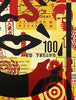 SHEPARD FAIREY 'Obey 3-Face Collage' Lithograph SET - Signari Gallery 