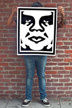 Load image into Gallery viewer, SHEPARD FAIREY &#39;Obey 3-Face&#39; (white) Lithograph Set - Signari Gallery 