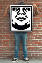 Load image into Gallery viewer, SHEPARD FAIREY &#39;Obey 3-Face&#39; (white) Lithograph Set - Signari Gallery 