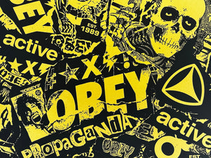 SHEPARD FAIREY 'Obey: Active' Rare Screen Print - Signari Gallery 