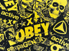 SHEPARD FAIREY 'Obey: Active' Rare Screen Print - Signari Gallery 