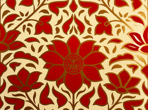 SHEPARD FAIREY 'Obey Deco Floral Pattern' (2024) Screen Print Set - Signari Gallery 