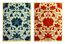 Load image into Gallery viewer, SHEPARD FAIREY &#39;Obey Deco Floral Pattern&#39; (2024) Screen Print Set - Signari Gallery 