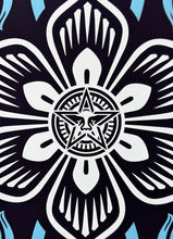 Load image into Gallery viewer, SHEPARD FAIREY &#39;Obey Diamond Flower Round&#39; (2022) Screen Print - Signari Gallery 