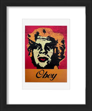 Load image into Gallery viewer, SHEPARD FAIREY &#39;Obey Marilyn&#39; (2007) RARE Original Framed Show Card