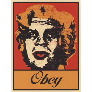 SHEPARD FAIREY 'Obey Marilyn' (2007) RARE Original Framed Show Card