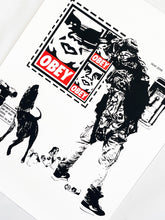 Load image into Gallery viewer, SHEPARD FAIREY x WK INTERACT &#39;Obey/WK: Flyer&#39; (2007) Screen Print - Signari Gallery 