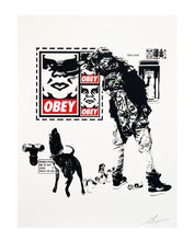 Load image into Gallery viewer, SHEPARD FAIREY x WK INTERACT &#39;Obey/WK: Flyer&#39; (2007) Screen Print - Signari Gallery 