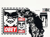 SHEPARD FAIREY x WK INTERACT 'Obey/WK: Flyer' (2007) Screen Print - Signari Gallery 