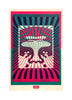 SHEPARD FAIREY 'Op-Art Icon' (2024) Hand-Signed Offset Lithograph