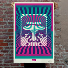 Load image into Gallery viewer, SHEPARD FAIREY &#39;Op-Art Icon&#39; (2024) Hand-Signed Offset Lithograph