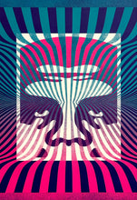Load image into Gallery viewer, SHEPARD FAIREY 'Op-Art Icon' (2024) Hand-Signed Offset Lithograph