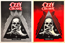 Load image into Gallery viewer, SHEPARD FAIREY 'Ozzy: Farewell Tour' (2019-2025) RARE Matching Number Print Set - Signari Gallery 