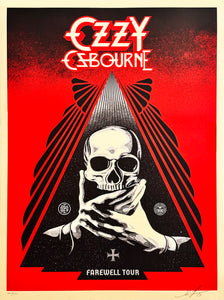SHEPARD FAIREY 'Ozzy: Farewell Tour' (2019-2025) Screen Prints Set - Signari Gallery 