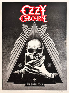 SHEPARD FAIREY 'Ozzy: Farewell Tour' (2019-2025) Screen Prints Set - Signari Gallery 