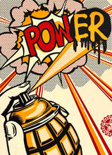 Load image into Gallery viewer, SHEPARD FAIREY &#39;POWer&#39; (2014) RARE Framed Offset Lithograph