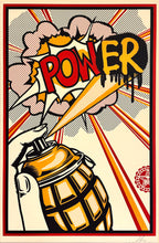 Load image into Gallery viewer, SHEPARD FAIREY &#39;POWer&#39; (2014) RARE Offset Lithograph