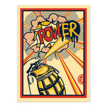 Load image into Gallery viewer, SHEPARD FAIREY &#39;POWer&#39; (2024) 2-Phase Lenticular Print