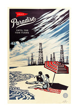 Load image into Gallery viewer, SHEPARD FAIREY &#39;Paradise Turns&#39; Offset Lithograph - Signari Gallery 