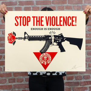 SHEPARD FAIREY 'Parkland Voices' (2020) Screen Print - Signari Gallery 
