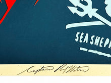 Load image into Gallery viewer, SHEPARD FAIREY &#39;Paul Watson: Sea Shepherd&#39; Screen Print - Signari Gallery 