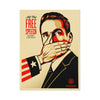 SHEPARD FAIREY 'Pay Up Or Shut Up' (2015) Rare Screen Print