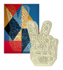 SHEPARD FAIREY 'Peace Fingers' (2023) Epoxy Resin Art Sculpture - Signari Gallery 