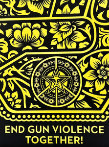 SHEPARD FAIREY 'Peace Fingers' (AP-2019) Screen Print - Signari Gallery 