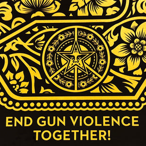 SHEPARD FAIREY 'Peace Fingers (Gun Violence)' (2019) Screen Print (#491)