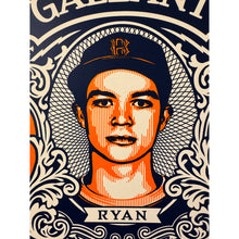 Load image into Gallery viewer, SHEPARD FAIREY x Plan B &#39;Ryan Gallant&#39; (2005) Screen Print