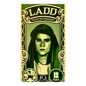 SHEPARD FAIREY x Plan B 'PJ Ladd' (2005) Screen Print