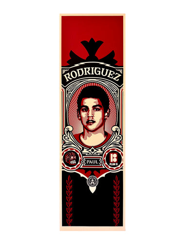 SHEPARD FAIREY x Plan B 'Paul Rodriguez' (2005) Screen Print