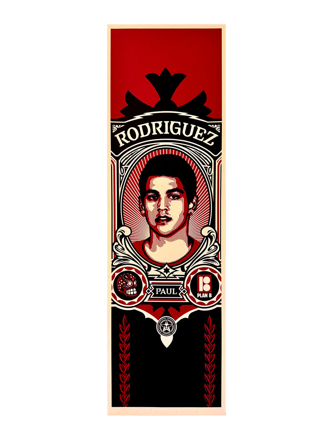 SHEPARD FAIREY x Plan B 'Paul Rodriguez' (2005) Screen Print