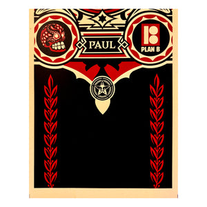 SHEPARD FAIREY x Plan B 'Paul Rodriguez' (2005) Screen Print