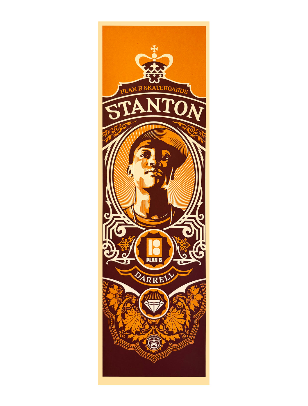 SHEPARD FAIREY x Plan B 'Darrell Stanton' (2005) Screen Print