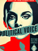 SHEPARD FAIREY 'Political Voice' (2023) Screen Print - Signari Gallery 