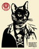 SHEPARD FAIREY 'Radical Cat' (2025) Hand-Signed Offset Lithograph